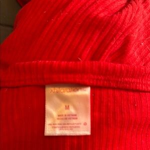 Xhilaration Bold Red Romper